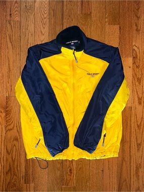 Polo Sport Ralph Lauren Vintage Nylon Jacket Size Medium